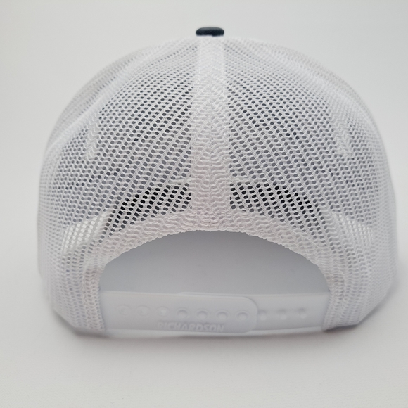 King Ranch Richardson 112 Trucker Mesh Snapback Cap Hat Gray & White - Picture 4 of 4